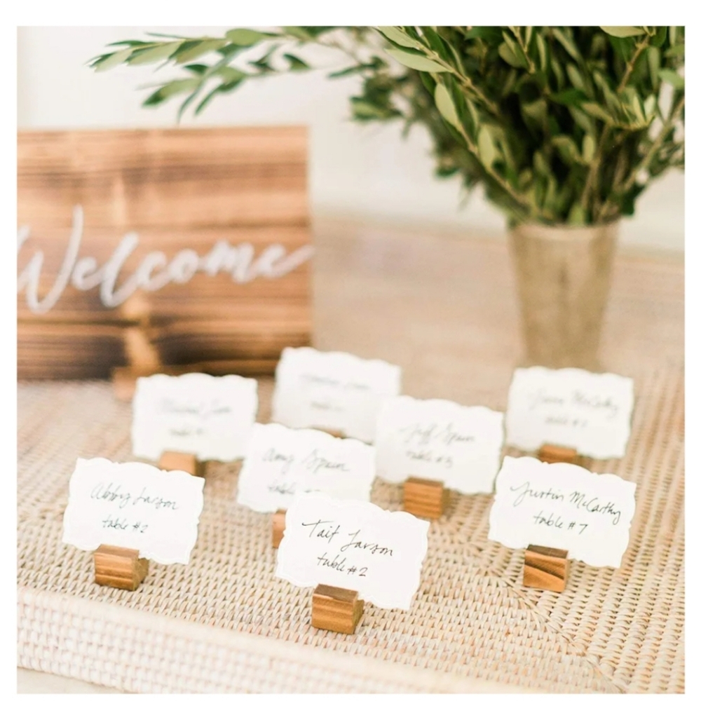 6x place card holders